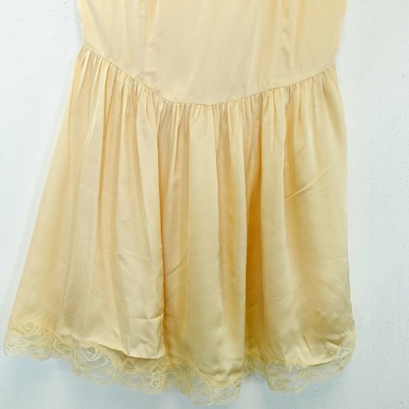 TOPSHOP Womens Ivory Cami Blouse 2P XSP Halter Floral Lace Sheer Braided Pleated - Picture 5 of 12